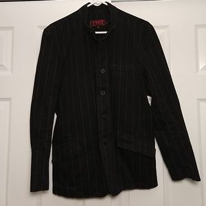 Tripp NYC black pinstripe blazer